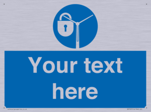 Custom mandatory lock rotor blades